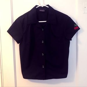 Rock Steady Women's Rockabilly Short Sleeve Shirt